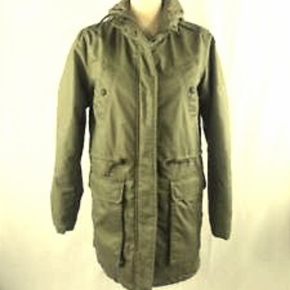 NWT American Eagle  Military Long Field Jacket